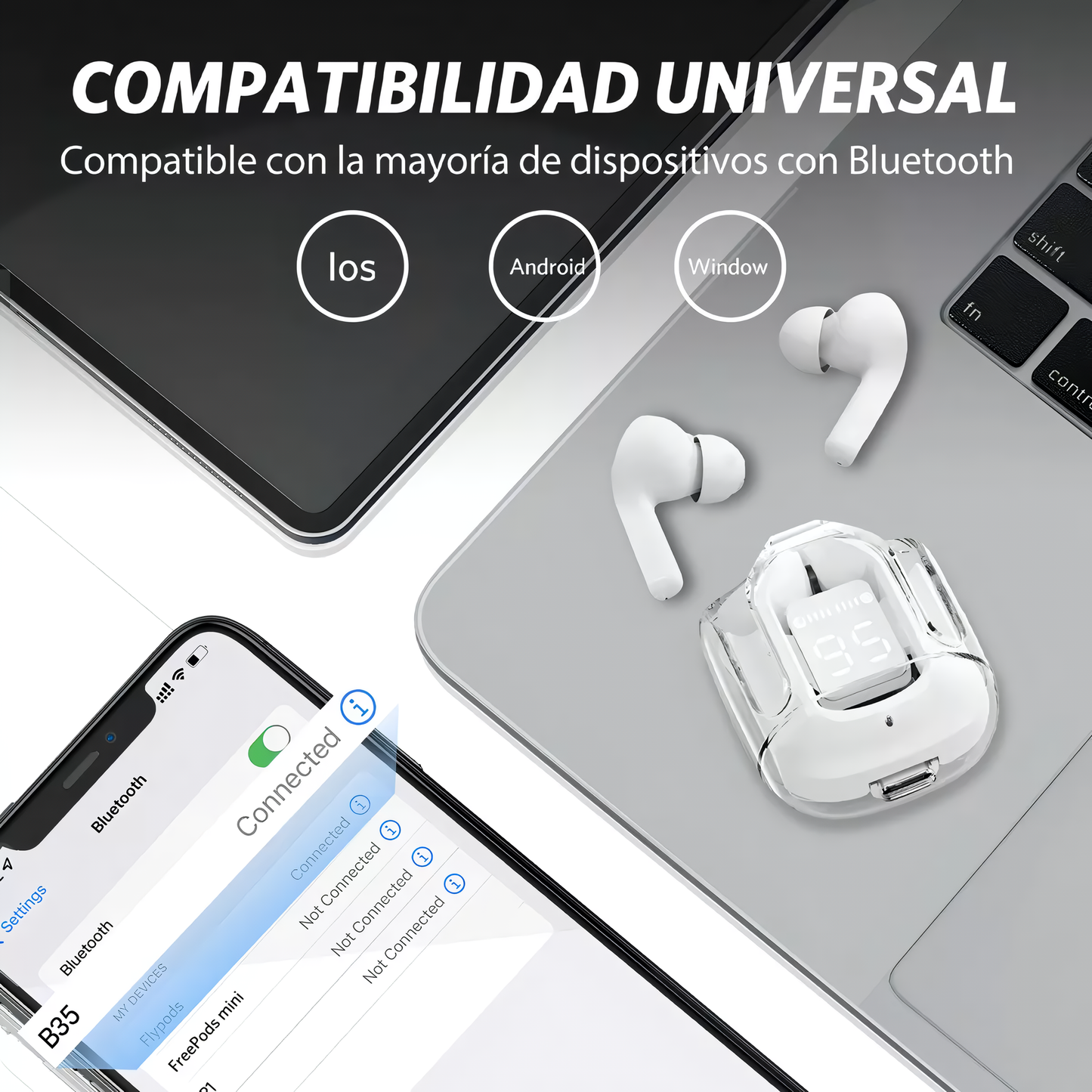 Audifonos Inalambricos Waterproof